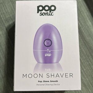 Pop Sonic Moon Shaver for Face and Body